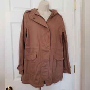 Rue 21 Women's light weight hooded jacket, size Large